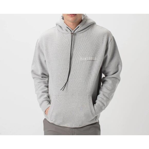 Zanerobe Men's Racer Hood Sweatshirt in Grey Sz XL - Picture 1 of 7
